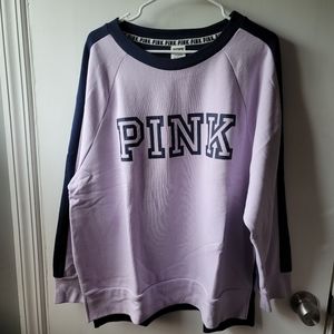 Two-tone PINK sweater